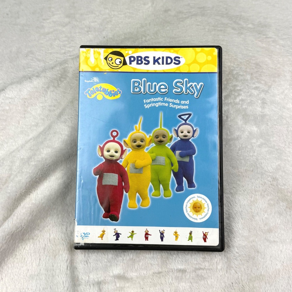 Teletubbies Blue Sky DVD 2006 PBS Kids Springtime Surprises 705194 Full Screen
